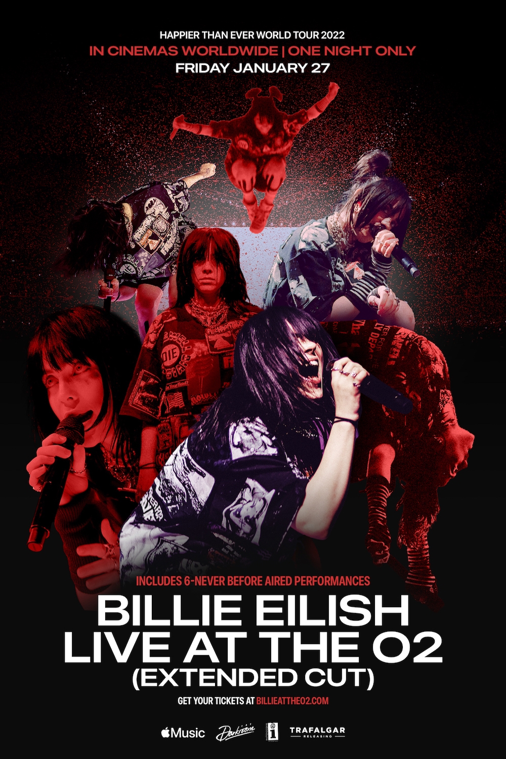 Poster of Billie Eilish: Live at The O2 (Extended Cut)