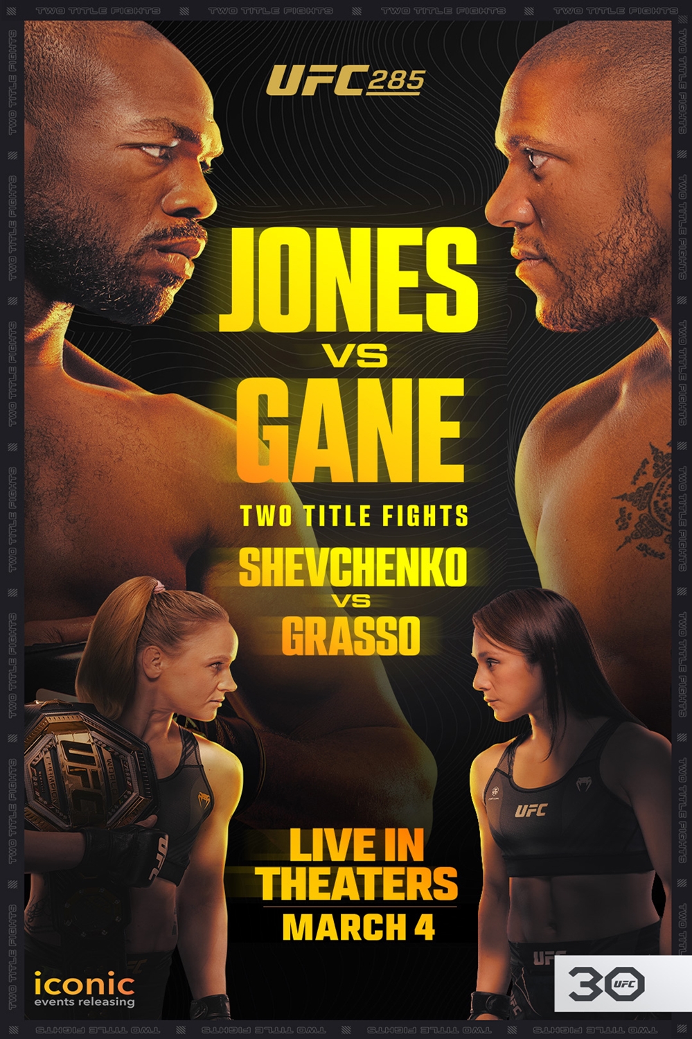 UFC 285 Jones vs Gane Movie Times Showbiz