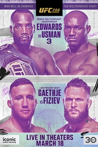 Poster for UFC 286: Edwards vs. Usman 3
