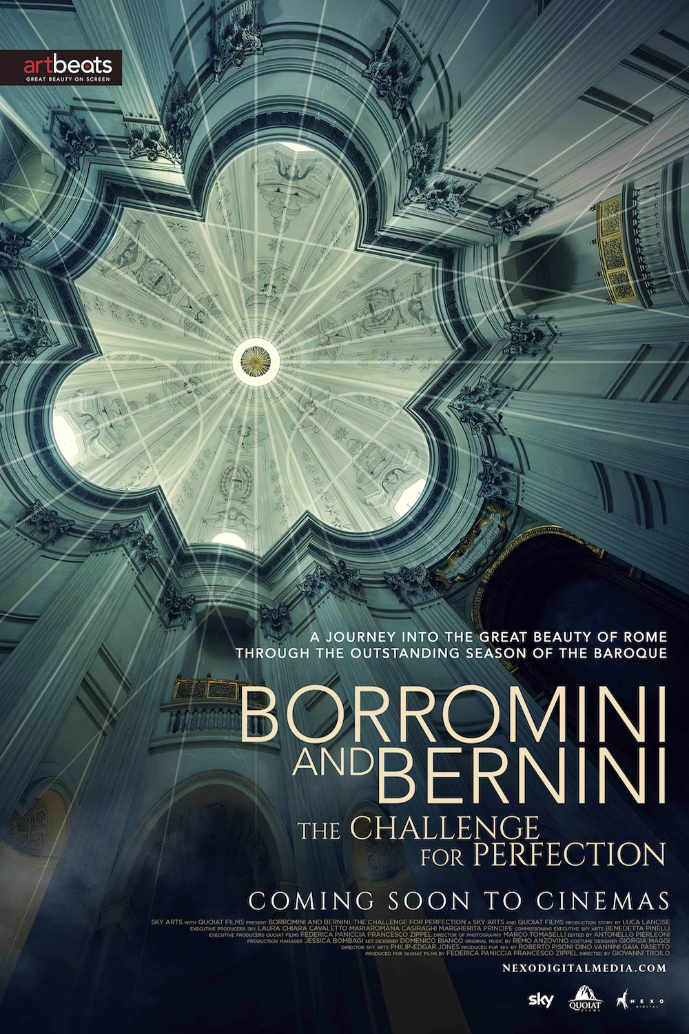 Borromini and Bernini: The Challenge for Perfectio Poster