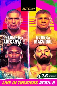 UFC 287: Pereira vs. Adesanya 2 Poster