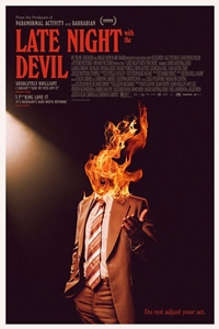 Poster ofLate Night with the Devil