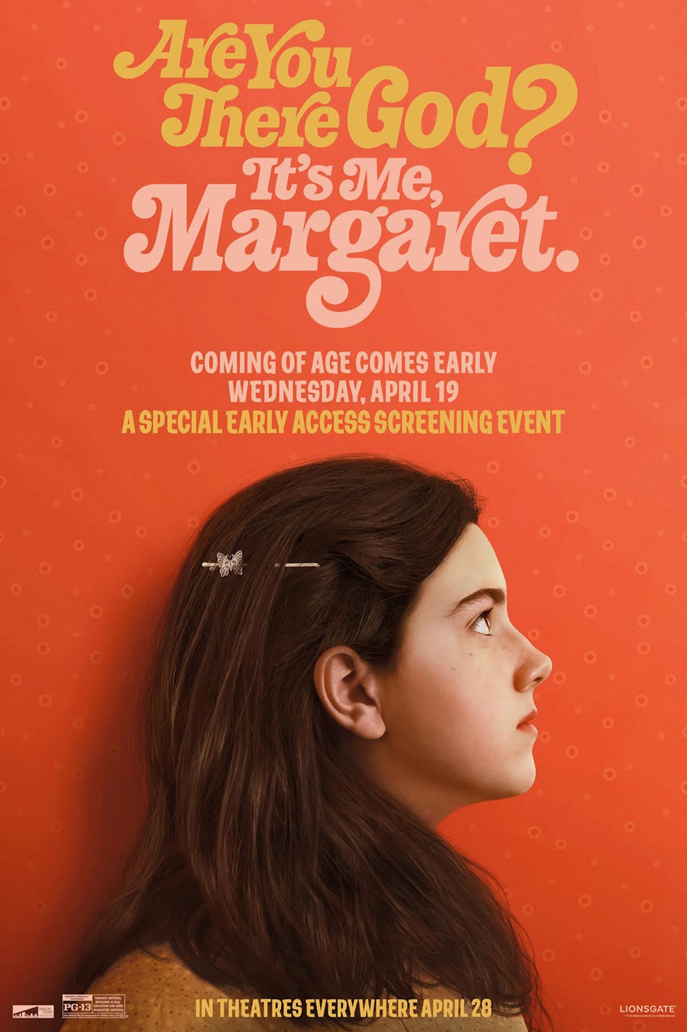 Are You There God? It's Me Margaret. Poster
