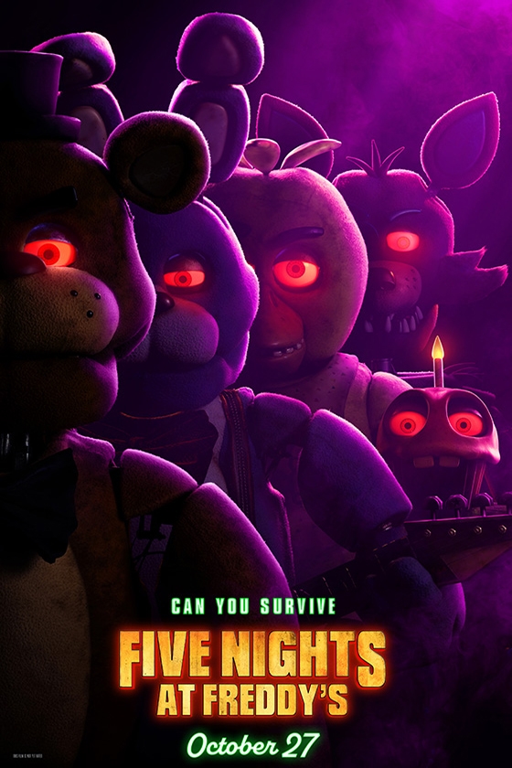 Poster for Five Nights At Freddy's                                                    