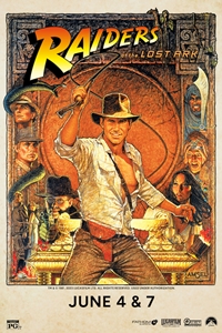 Movie poster for Raiders of the Lost Ark (2023 Re-Release)