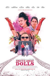 Movie poster for drive-away dolls