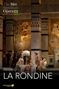 Poster for The Metropolitan Opera: La Rondine