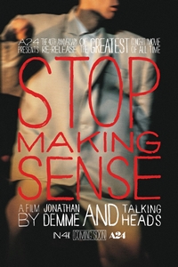 Movie poster for Stop Making Sense