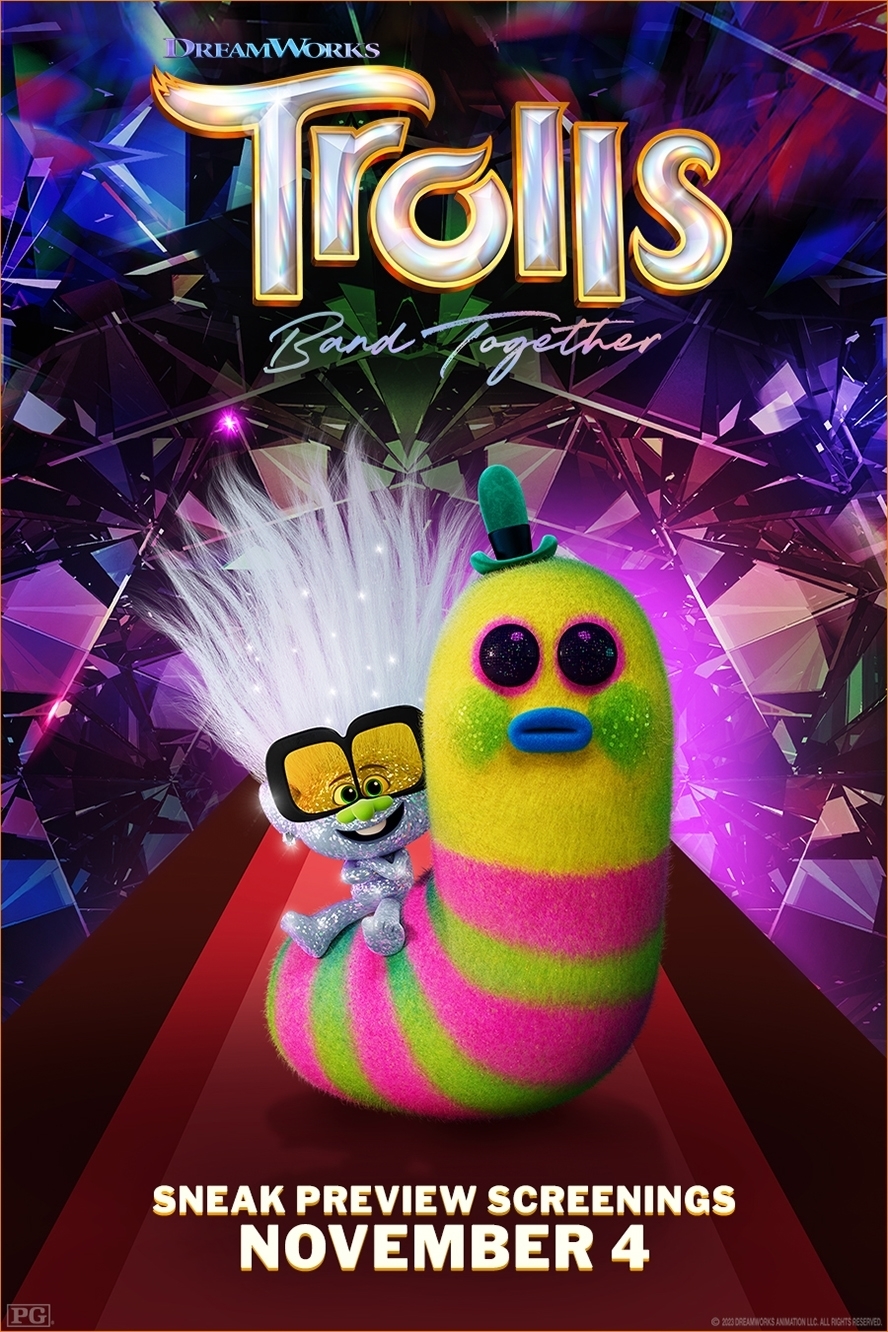 Trolls Band Together Early Access Screening Poster