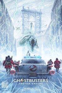 Movie poster for ghostbusters frozen empire