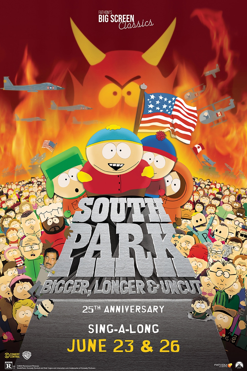 Poster of South Park: Bigger, Longer, & Uncut 25th Anniversary