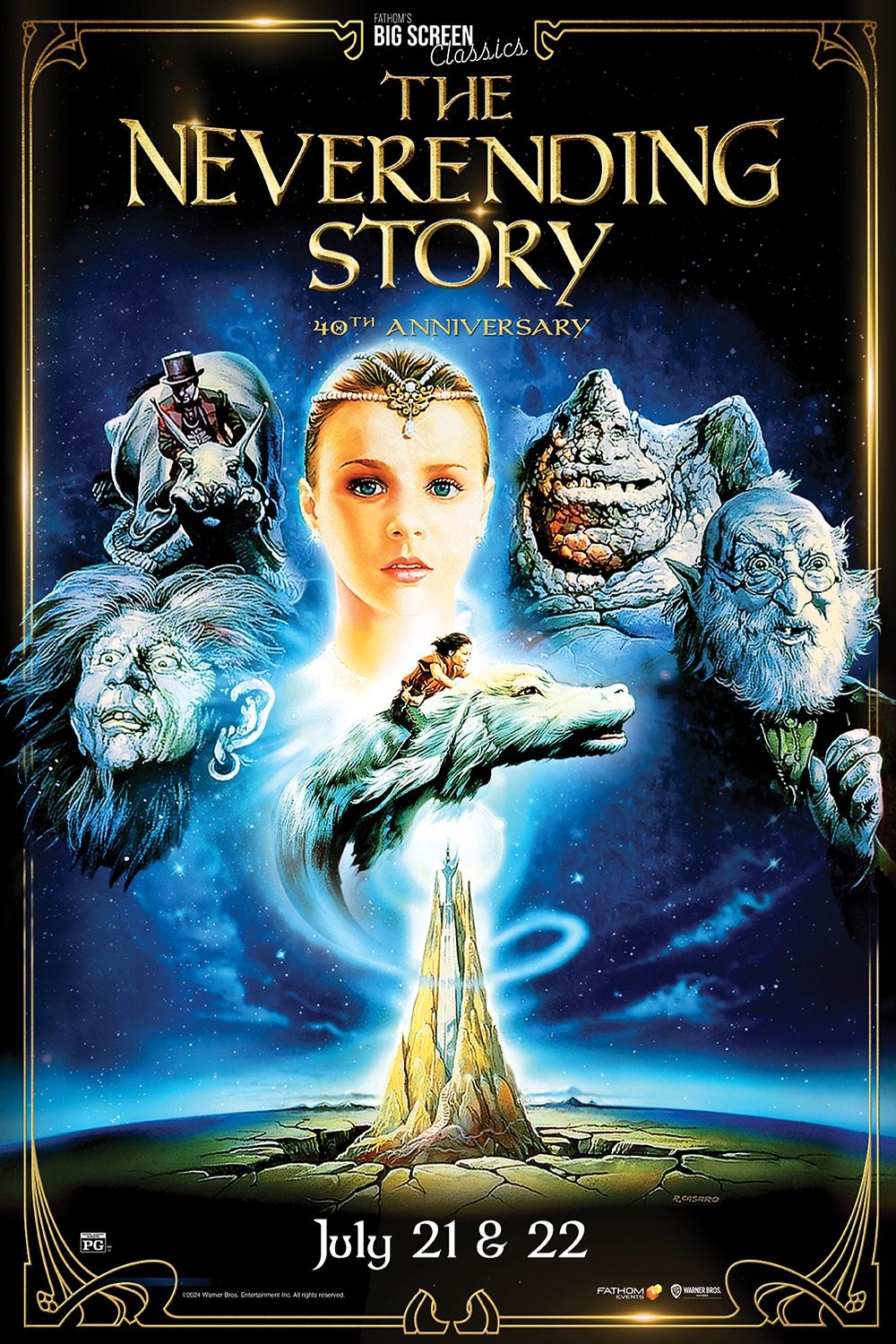 Poster of The NeverEnding Story 40th Anniversary