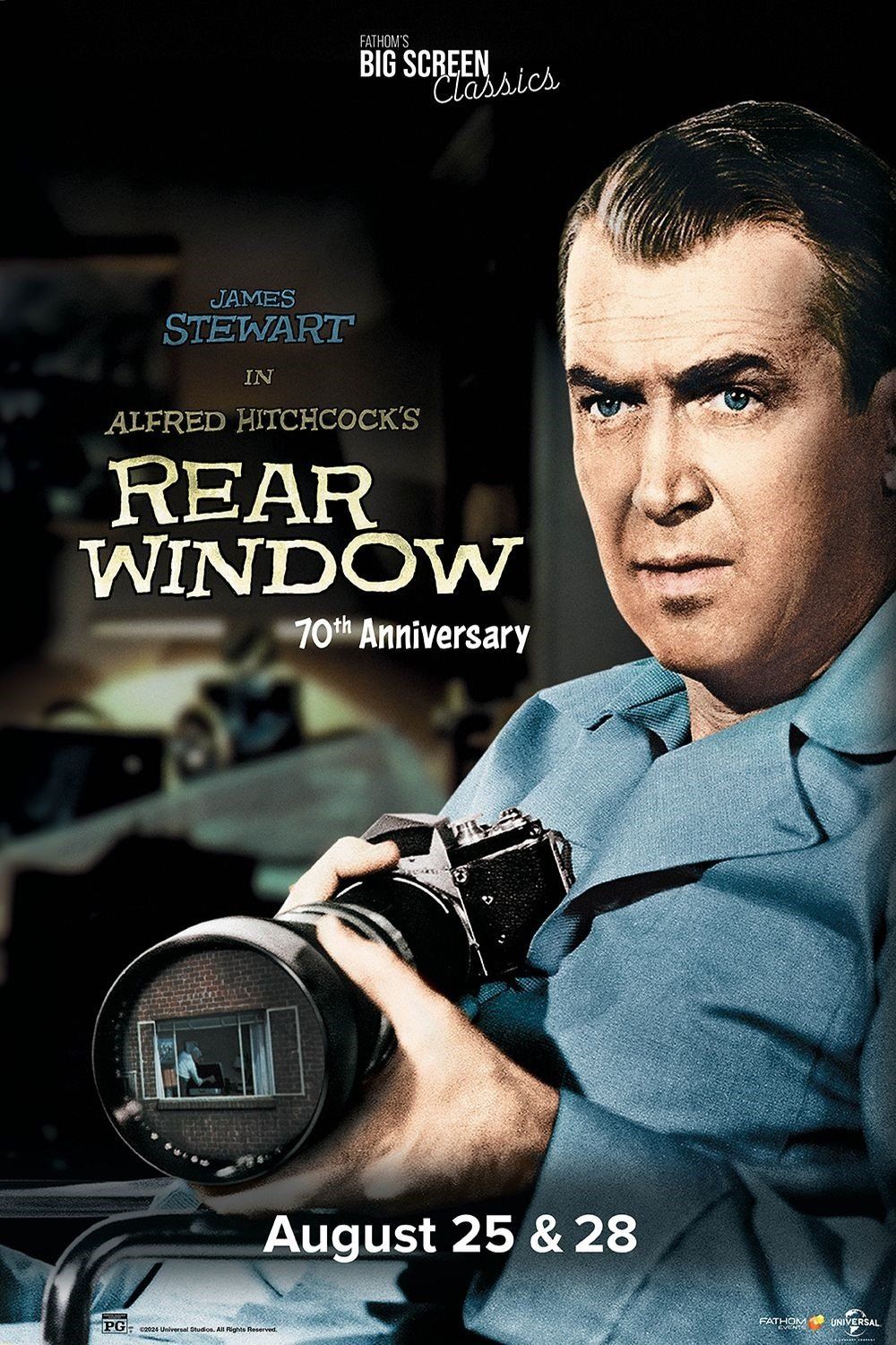 Poster of Rear Window 70th Anniversary