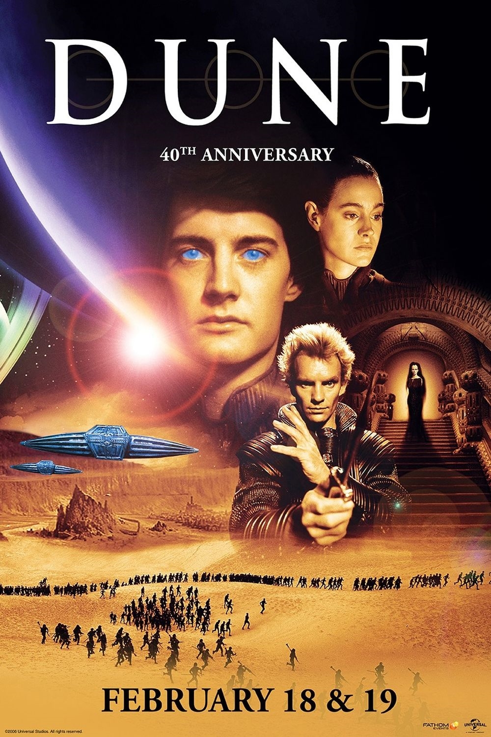 Poster of Dune 40th Anniversary