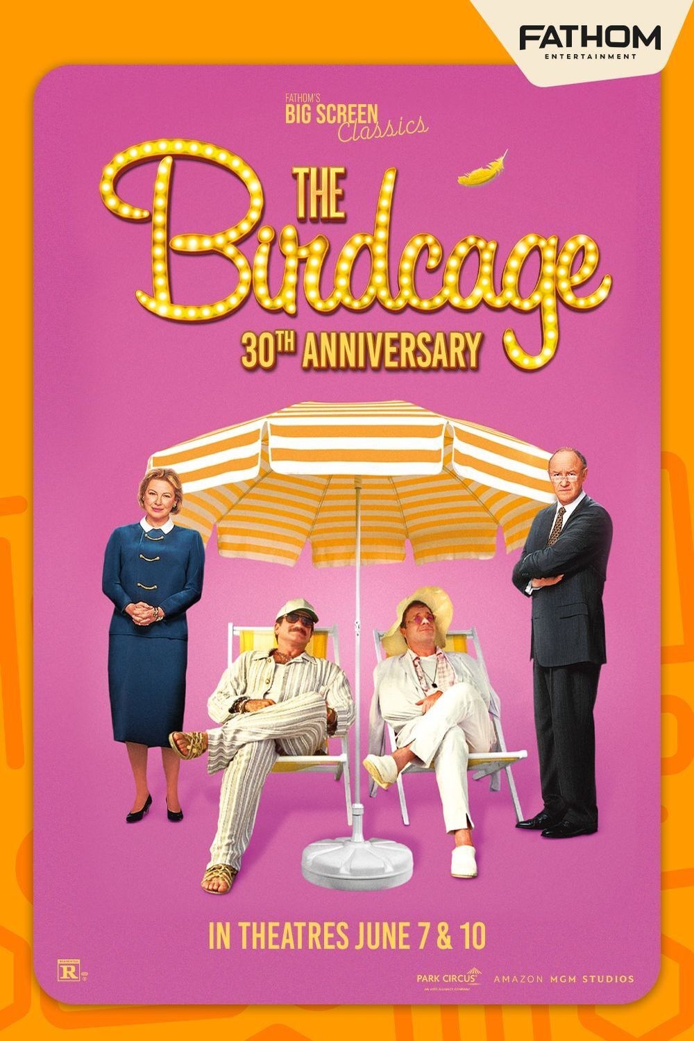 柴田淳 30th Anniversary Film Cinema Now Showing The Birdcage 30th Anniversary at Cinemark North East