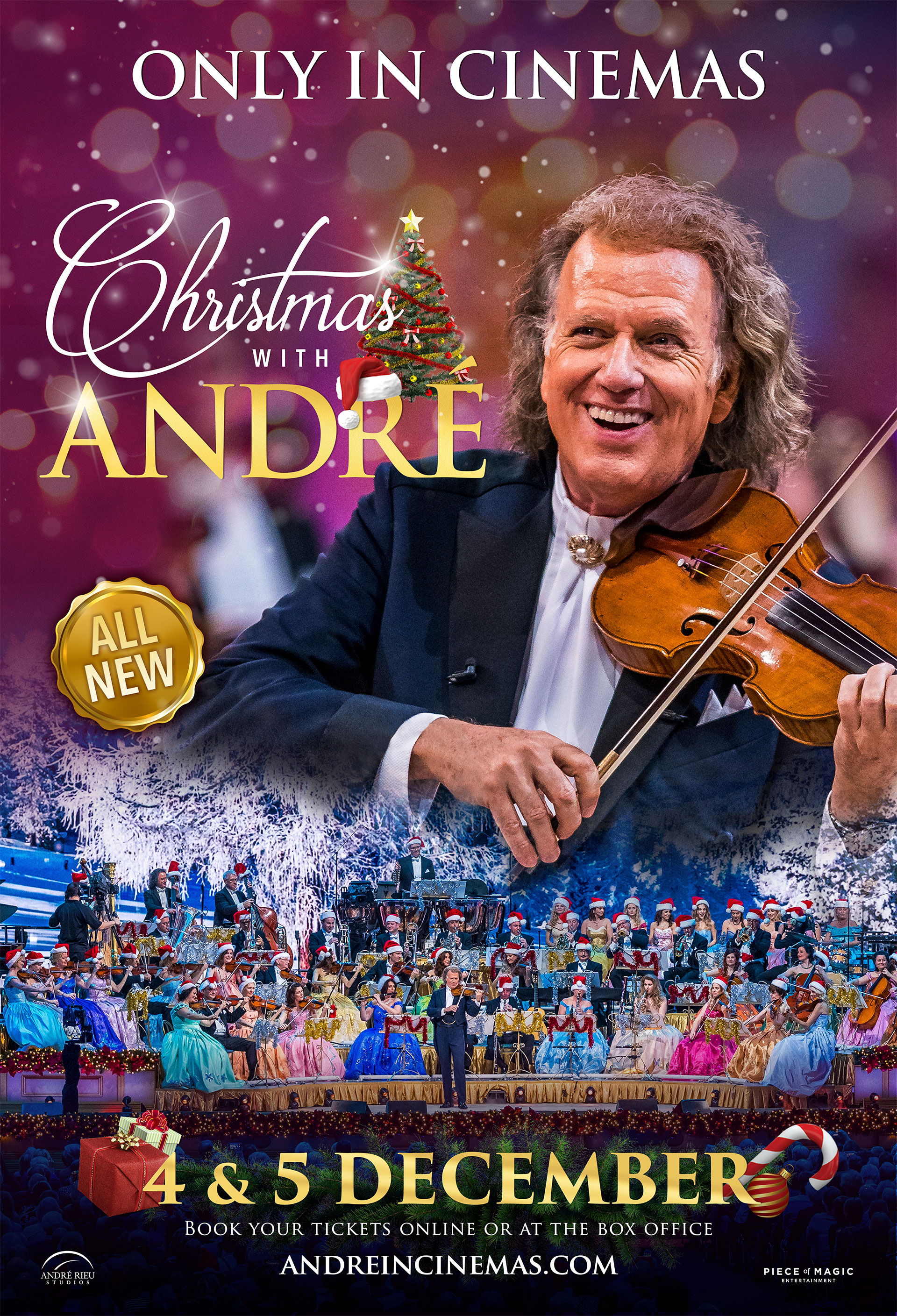 Poster of André Rieu: Christmas with André