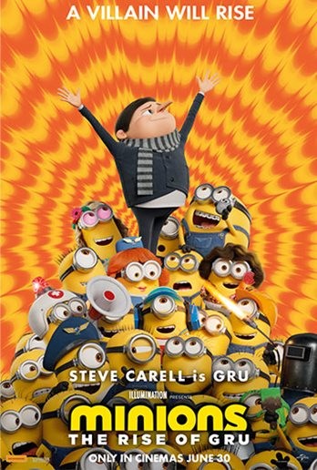 Poster of Minions: The Rise Of Gru