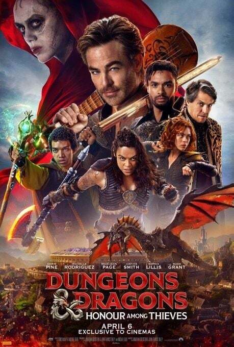 Poster of Dungeons & Dragons: Honor Among Thieves