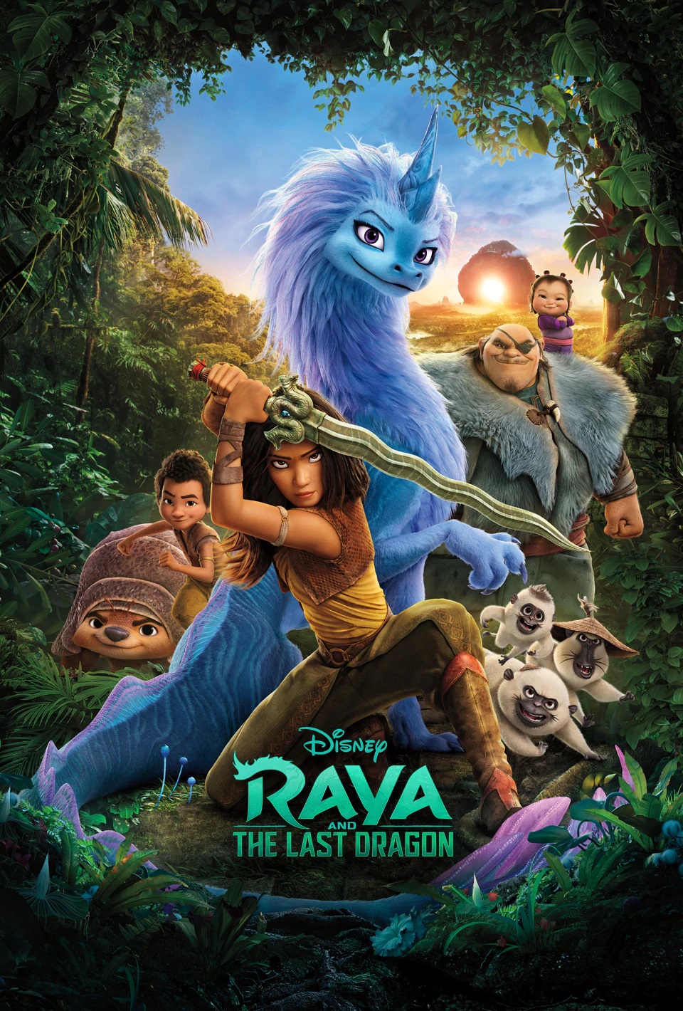 Poster of Raya and the Last Dragon