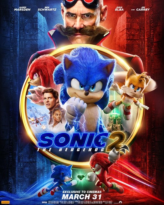 Poster of Sonic The Hedgehog 2